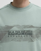 Napapijri B-VANNI C SWEAT Green Mens Sweatshirt