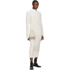 Winnie Off-White Bond Cuff Dress