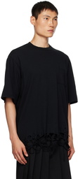 UNDERCOVER Black Ripped T-Shirt