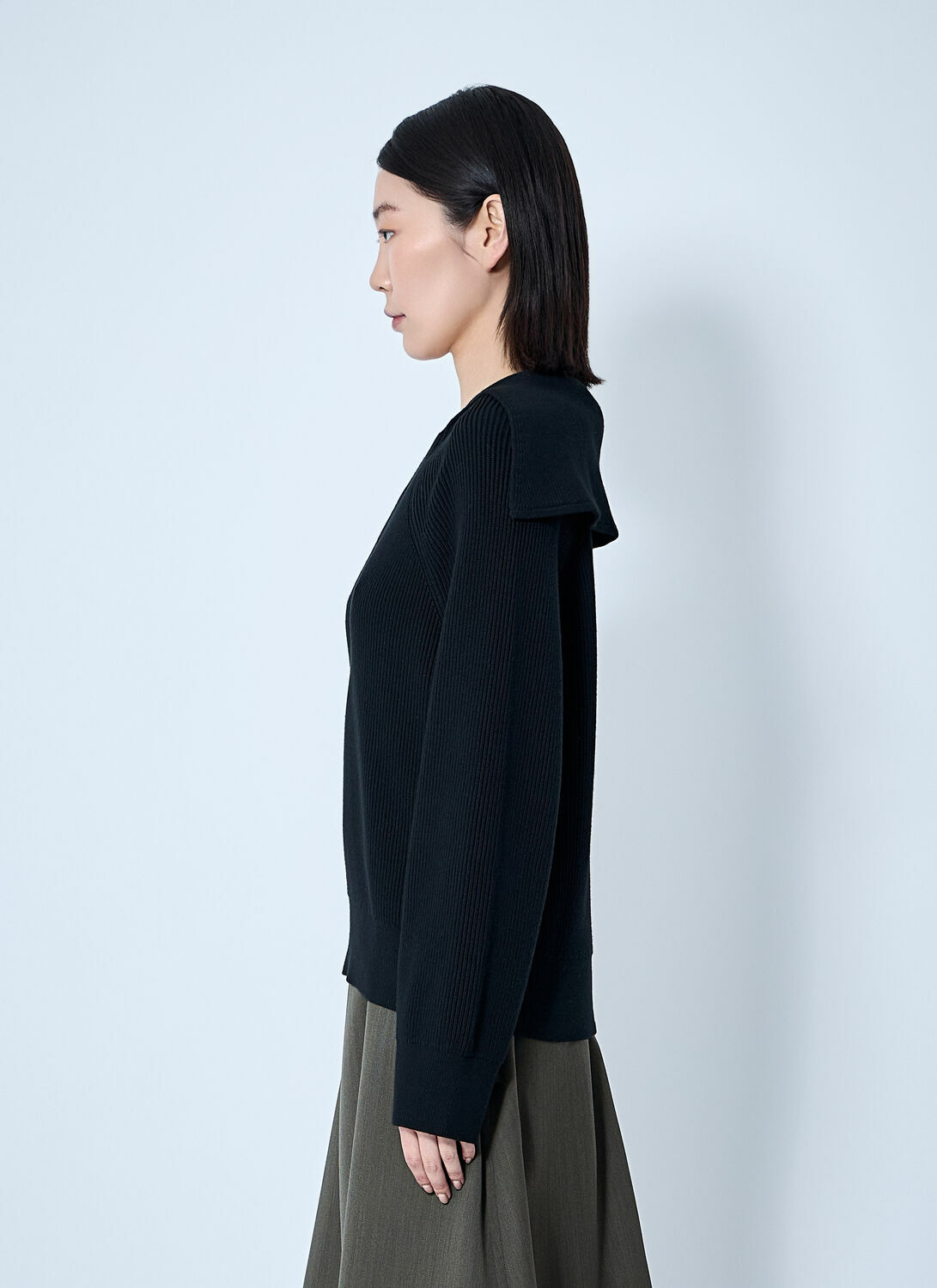 Bottega Veneta Ribbed Cotton Sweater