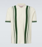 Orlebar Brown Tiernan striped cotton bowling shirt
