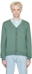 A.P.C. Green Joseph Cardigan