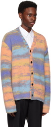 Wooyoungmi Multicolor Y-Neck Cardigan