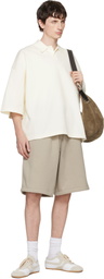 Fear of God ESSENTIALS Gray Active Trace Relaxed Shorts