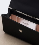Roger Vivier Efflorescence Mini embellished satin clutch
