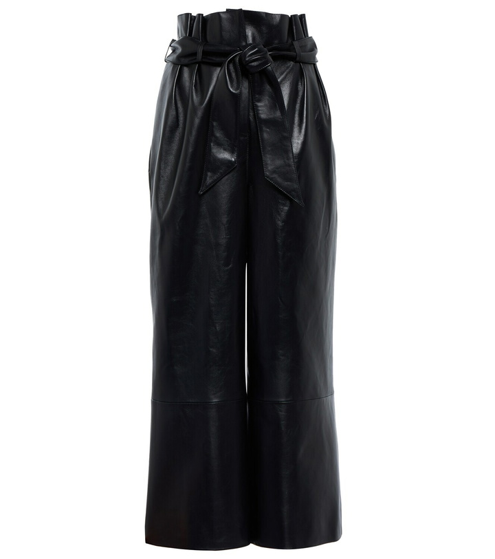 Photo: Alexandre Vauthier - Leather paperbag pants