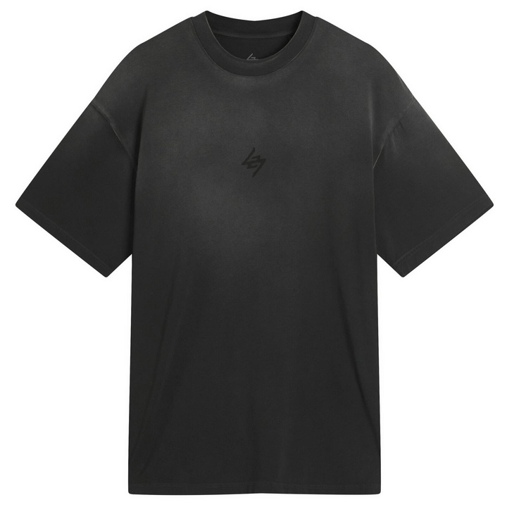 Photo: Represent Men's 247 Motion Oversized T-Shirt in Aged Black
