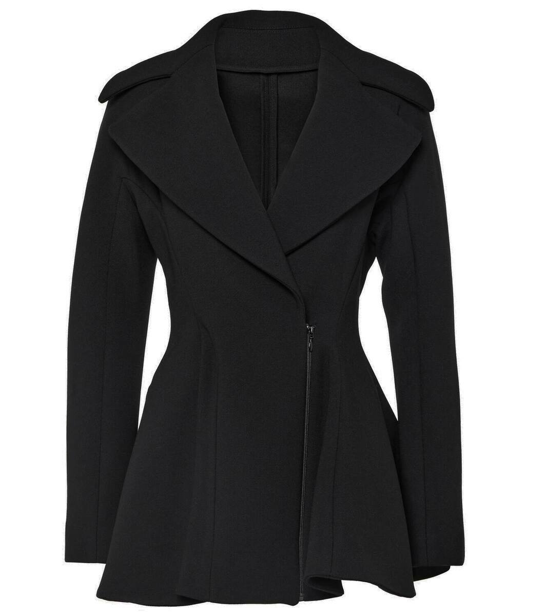 Alaïa Princess wool-blend coat ALAÏA