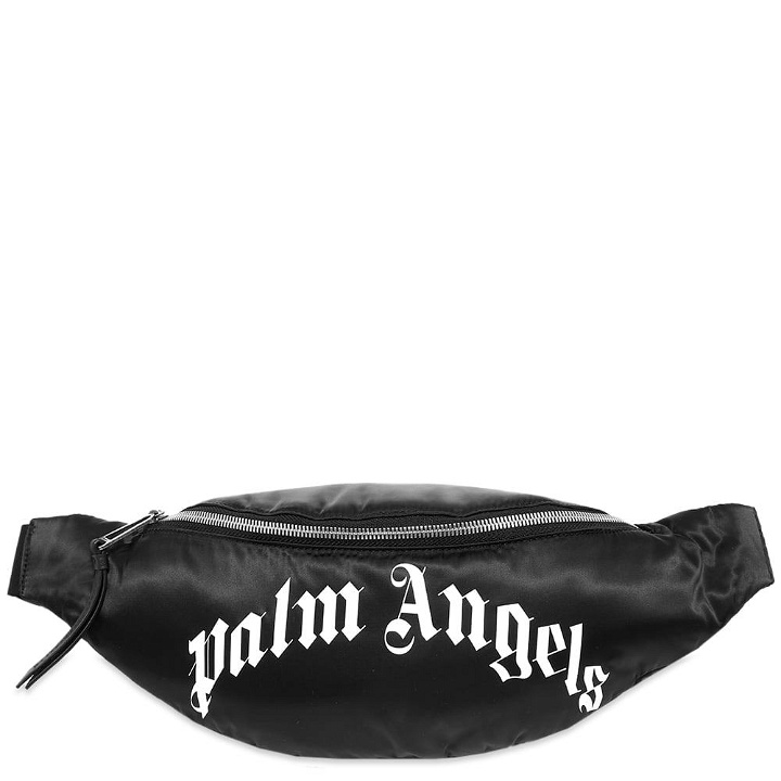 Photo: Palm Angels Curved Logo Waist Bag