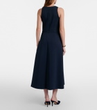 'S Max Mara Cannone cotton-blend jersey midi dress