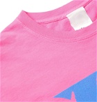 Some Ware - Logo-Print Organic Cotton-Jersey T-Shirt - Pink
