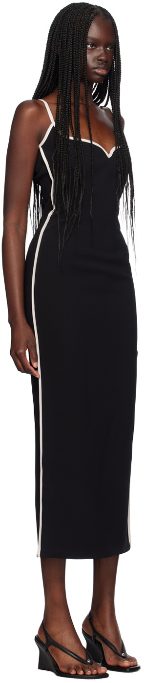 Paris Georgia Black Heart Midi Dress Paris Georgia