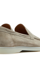 Aurélien Yacht Suede Loafers Grey