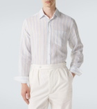Dunhill Striped linen shirt