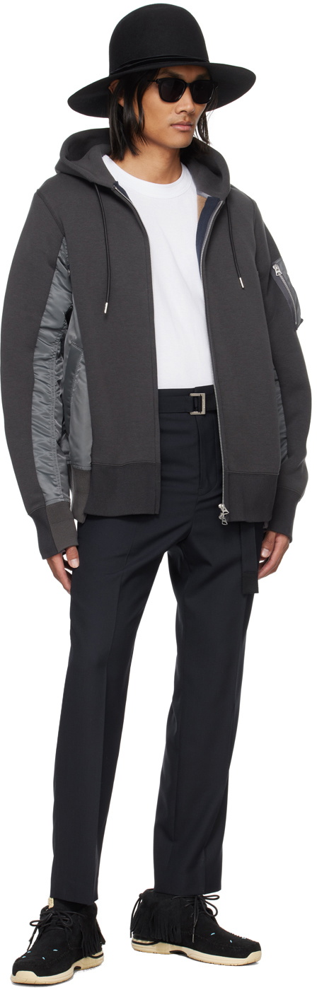 sacai White Zip T-Shirt Sacai sacai White Zip T-Shirt Sacai