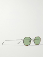 Matsuda - Octagon-Frame Titanium and Tortoiseshell Acetate Sunglasses