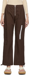 Sandy Liang Brown Accord Trousers