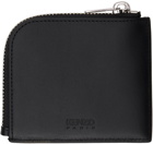 Kenzo Black Kenzo Paris Zip Wallet