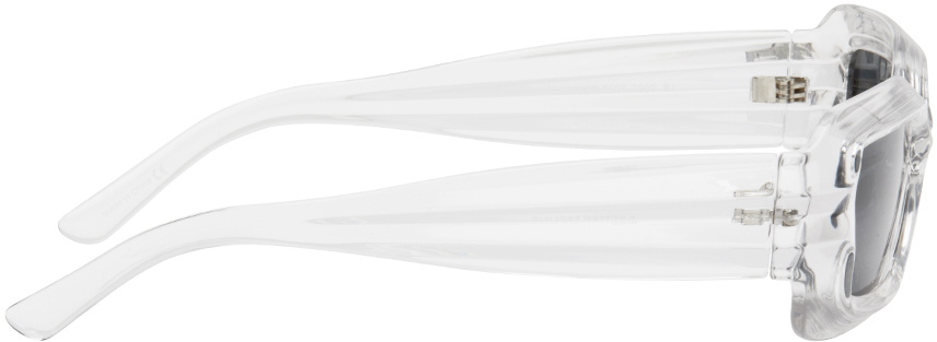 A BETTER FEELING Transparent Bolu Glacial Sunglasses