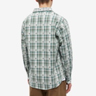 thisisneverthat Men's African Check Shirt in Green