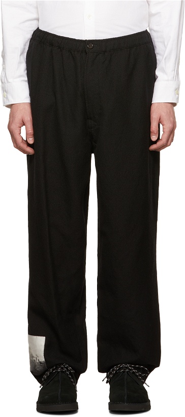 Photo: Undercover Black Patch Trousers