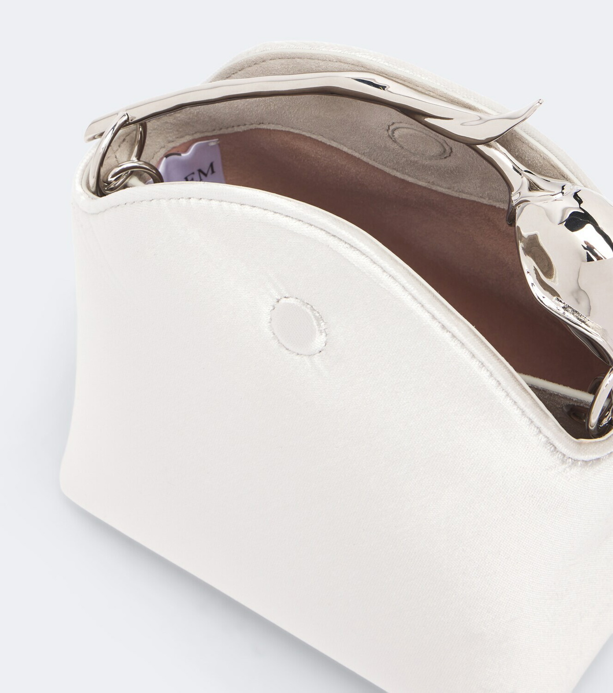 Erdem Bloom Mini velvet top-handle bag