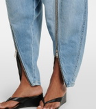 Coperni Front-slit balloon jeans
