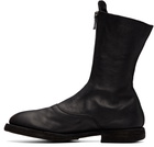 Guidi Black 310WZ New Army Double Sole Boots