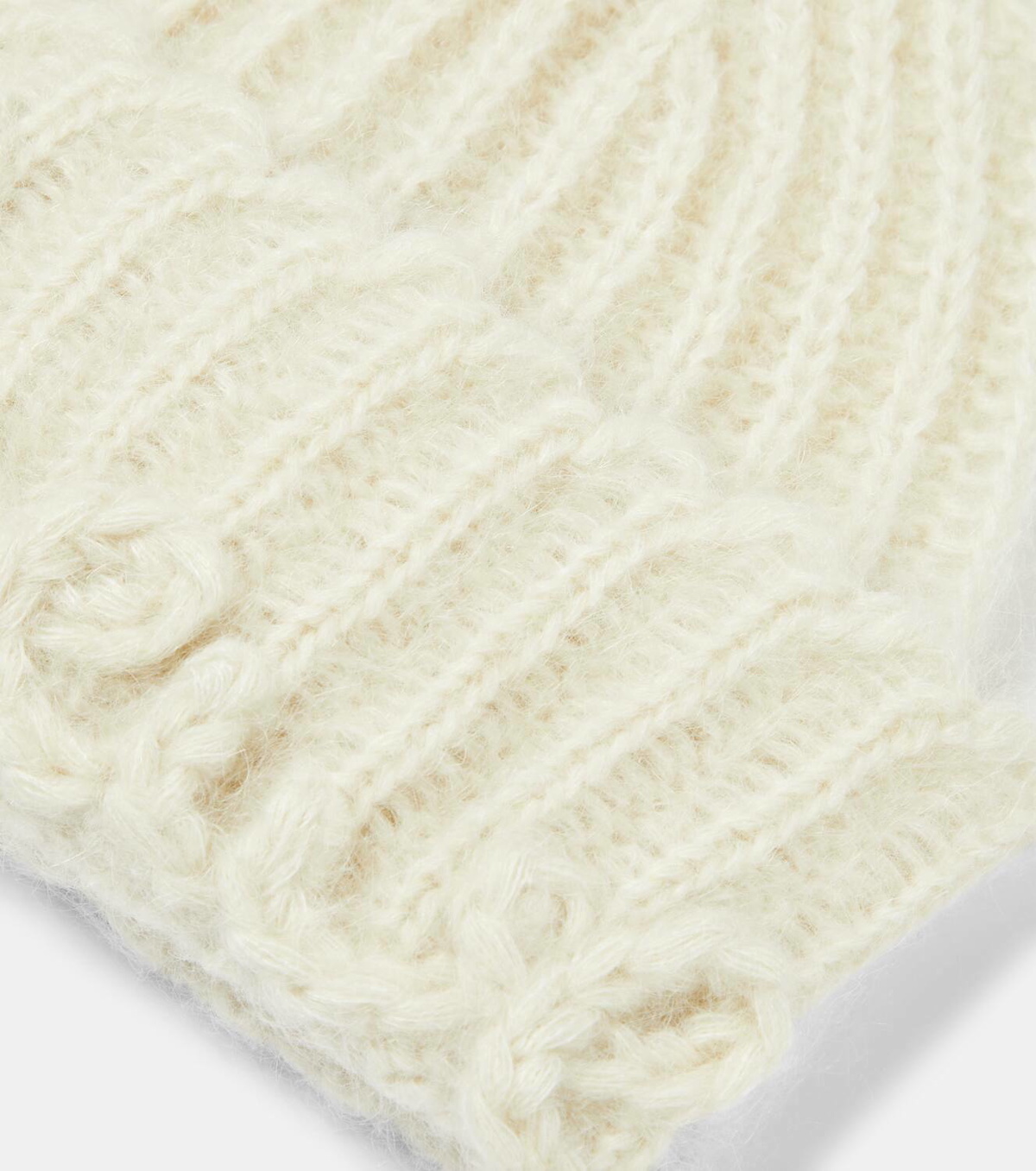 Loewe Logo mohair-blend beanie