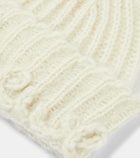 Loewe Logo mohair-blend beanie