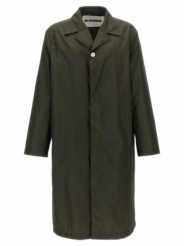 Photo: Jil Sander Single-breasted Trench Coat