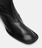 Jil Sander Trunk leather mid-calf boots