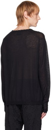 FREI-MUT Black Drive Sweater