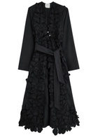Forte_forte Broderie-anglaise Cotton-poplin Jacket Black