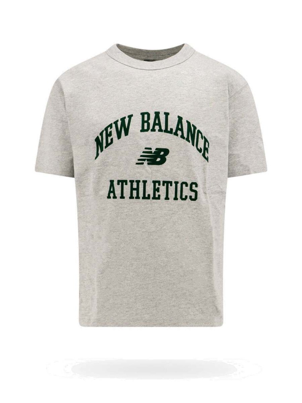 Photo: New Balance   T Shirt Grey   Mens