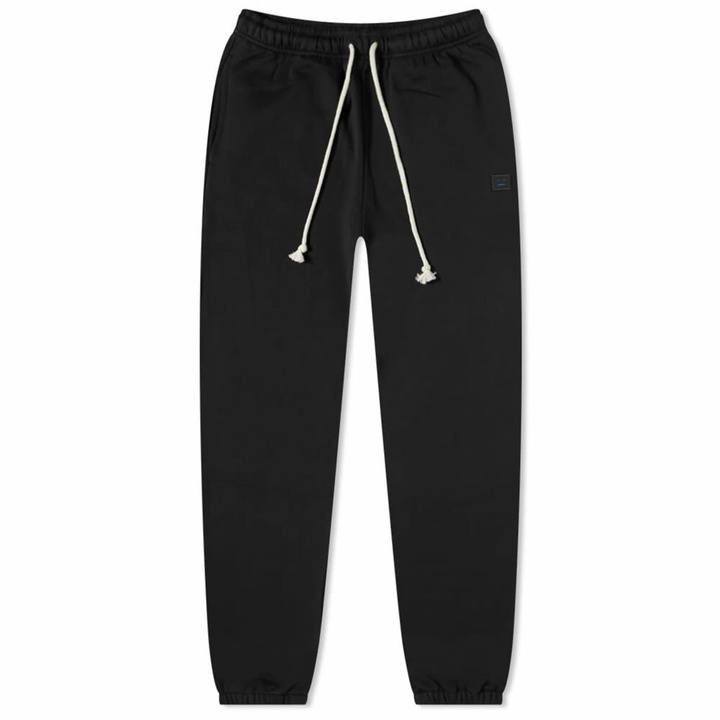 Photo: Acne Studios Frack Face Sweat Pant in Black