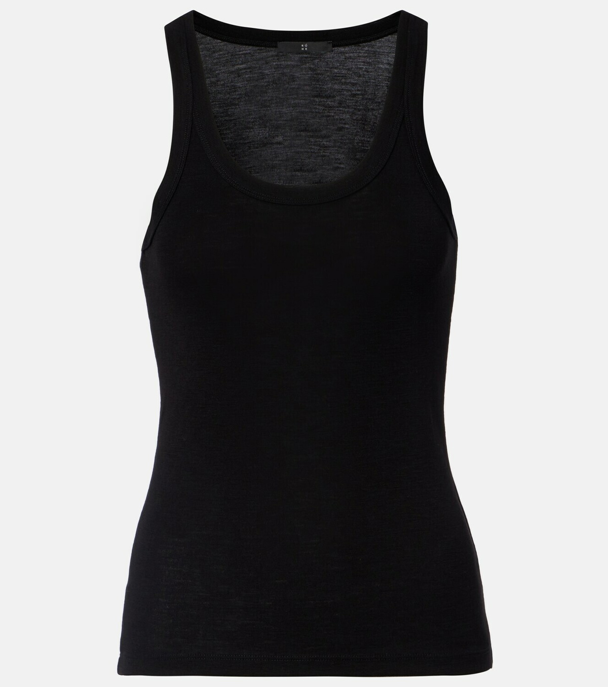 Róhe Ribbed-knit wool tank top