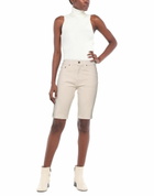 Nanushka Womens Denim shorts in Beige