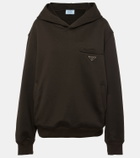 Prada Oversized cotton hoodie