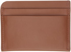 Dries Van Noten Tan Embossed Card Holder