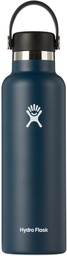 Hydro Flask Navy Standard Mouth Bottle, 21 oz