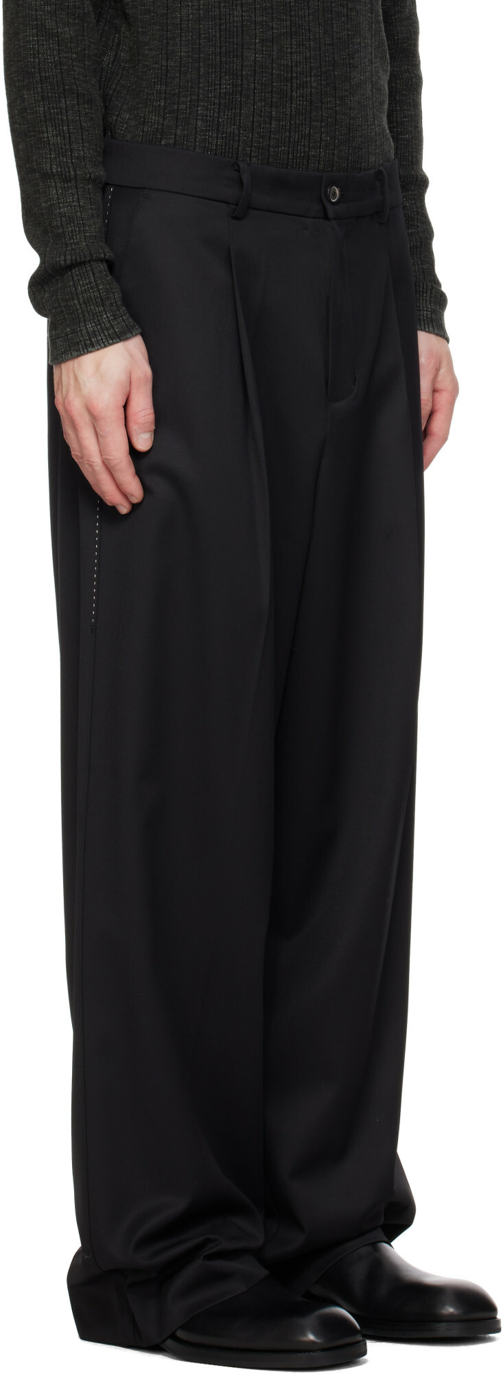 MMIC Black Morrison Trousers