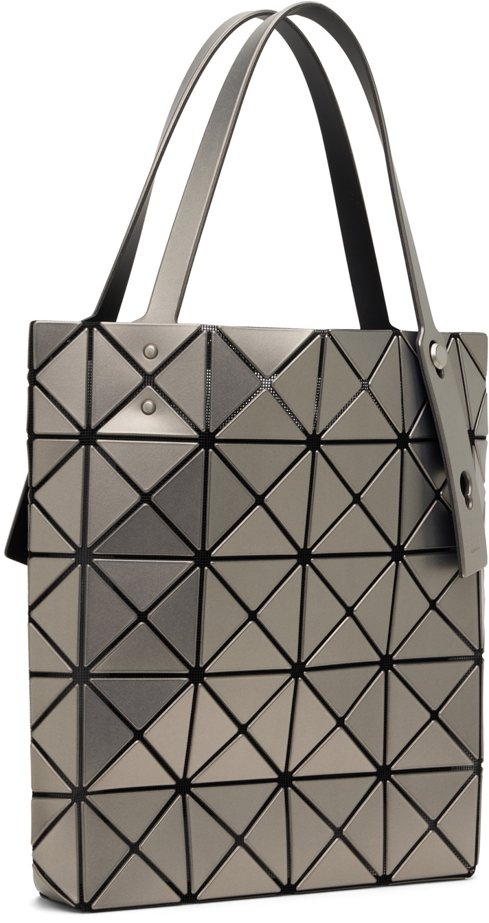 BAO BAO ISSEY MIYAKE Silver Lucent Boxy Tote Bao Bao Issey Miyake