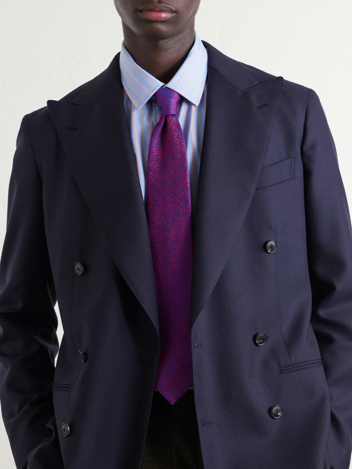 Charvet - 8.5cm Silk-Jacquard Tie