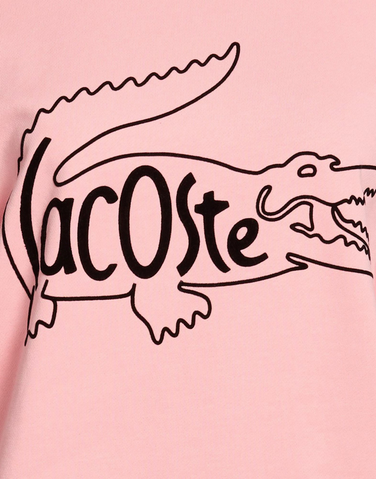 Lacoste Womens Sweatshirt in Pink