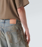 Acne Studios Distressed wide-leg jeans