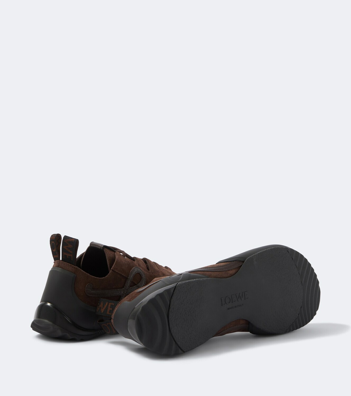 Loewe Grip Anagram suede sneakers