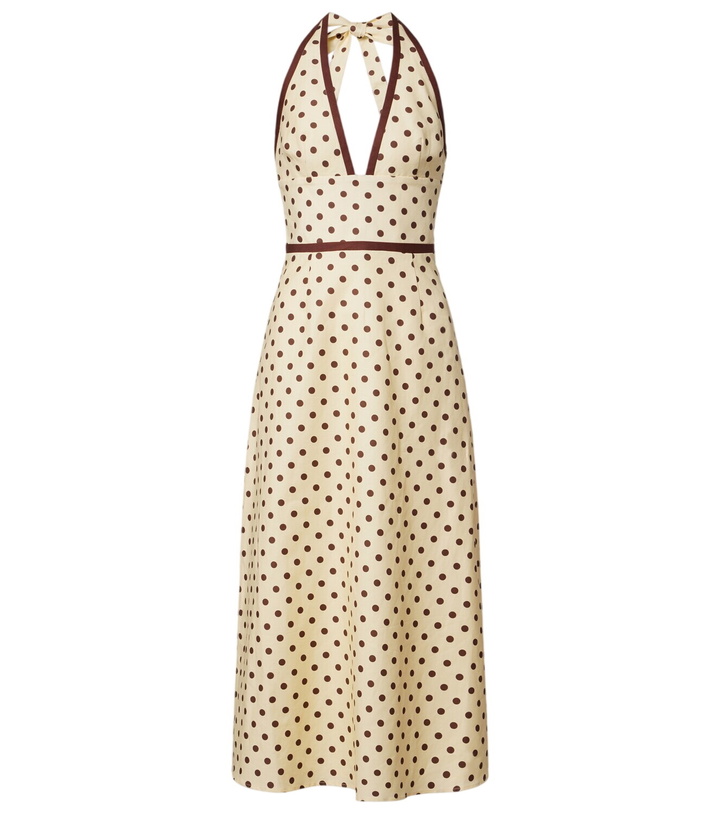 POSSE Alice Linen Midi Dress Posse