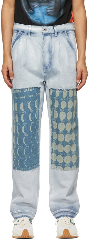 Photo: Loewe Blue Paula's Ibiza Moon Calendar Jeans