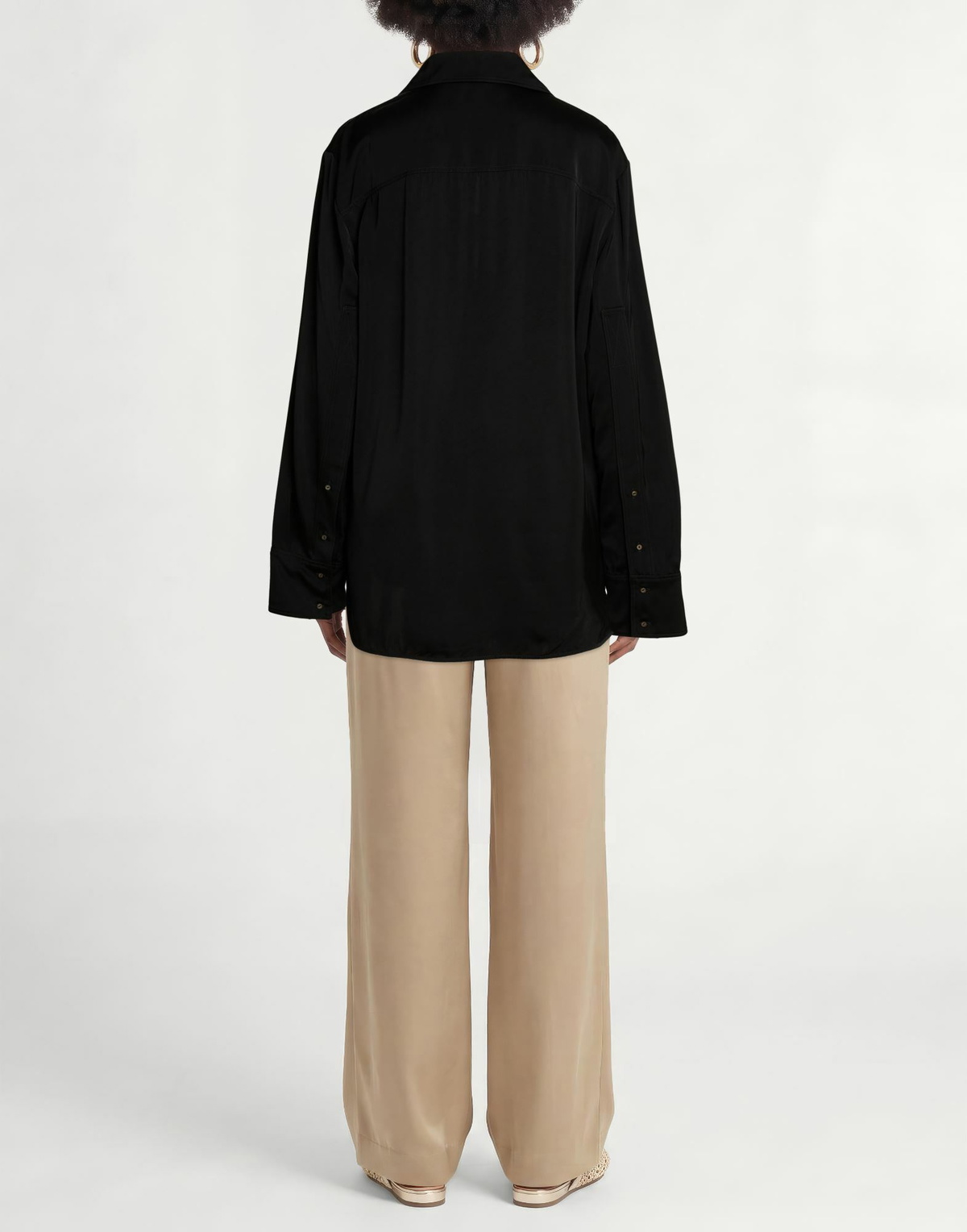Jil Sander Womens Shirt in Black